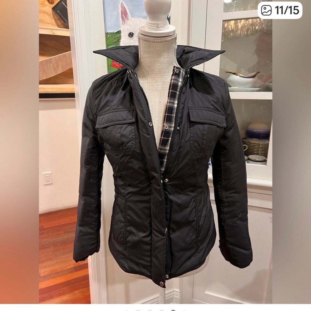 Burberry Black Utility Jacket